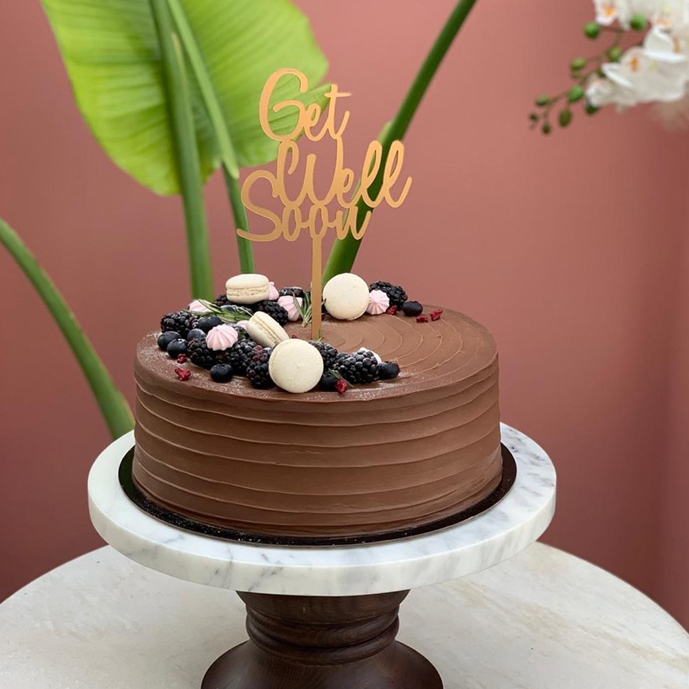1 Tier Chocolate Cake